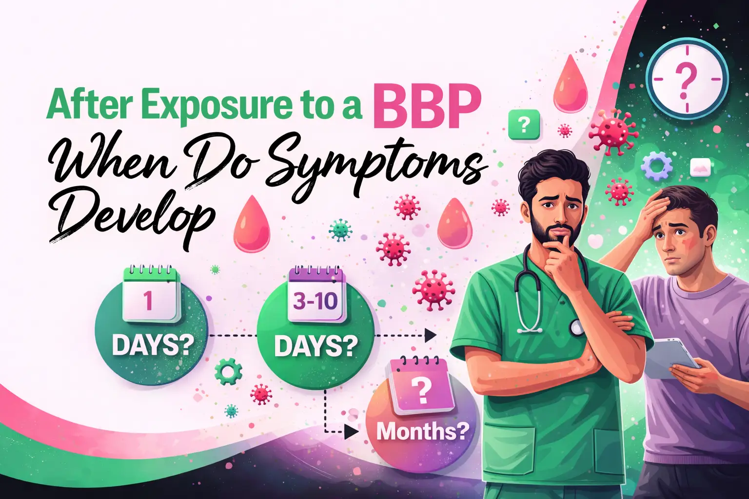 After Exposure to a BBP When Do Symptoms Develop