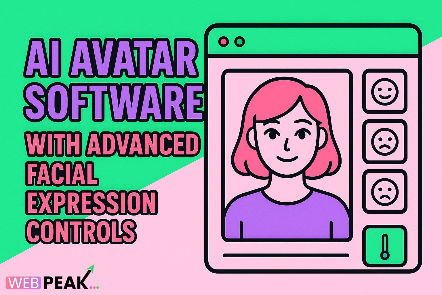 AI Avatar Software with Advanced Facial Expression Controls