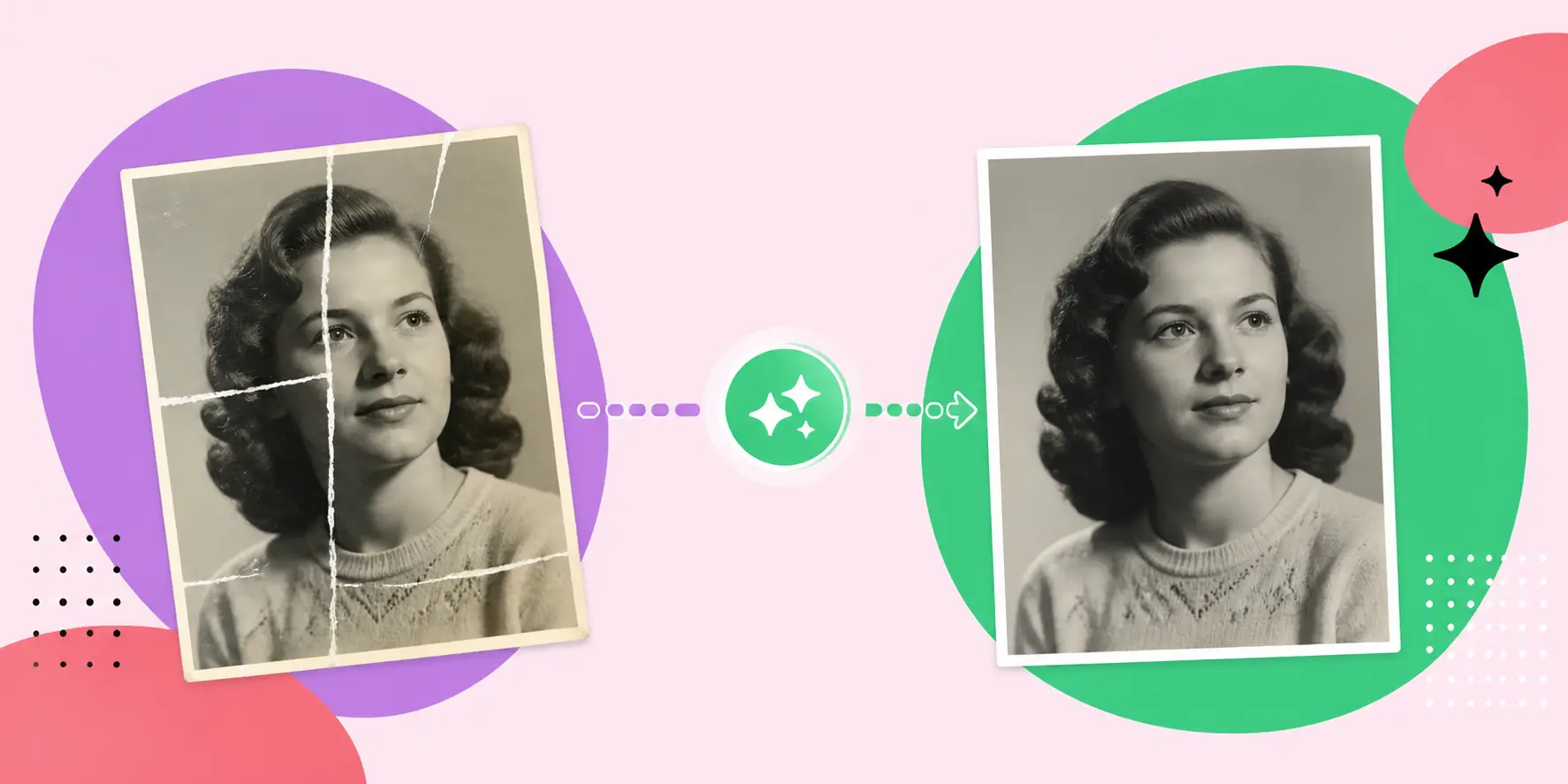AI Editing Images Remove Paper Creases