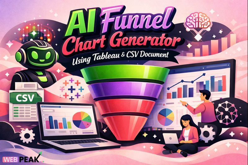 AI Funnel Chart Generator Using Tableau and CSV Document