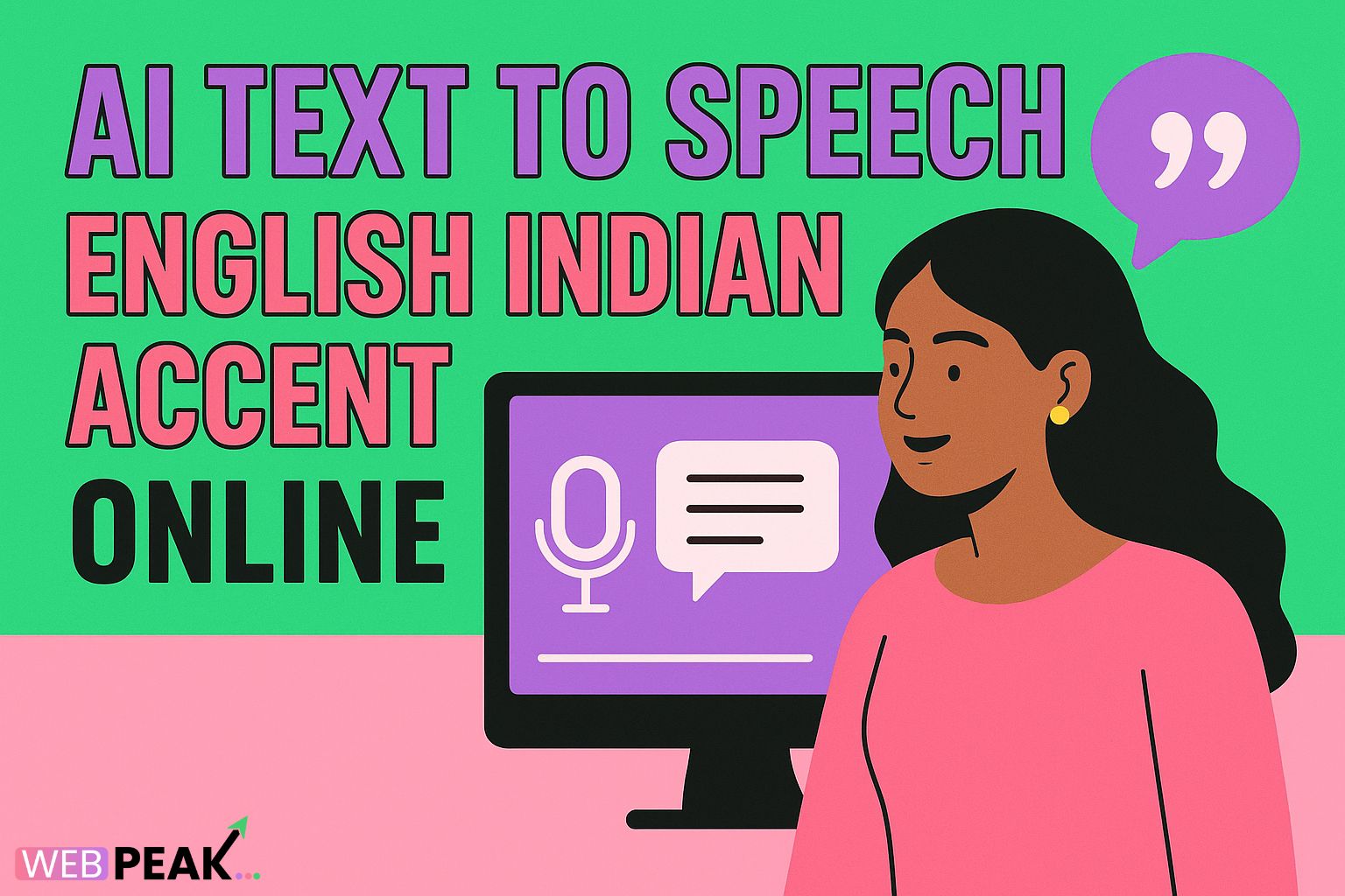 AI Text to Speech English Indian Accent Online