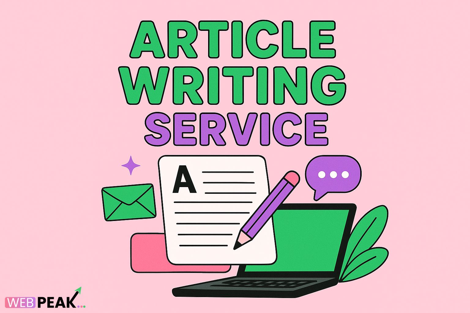 Professional Article Writing Services by WebPeak
