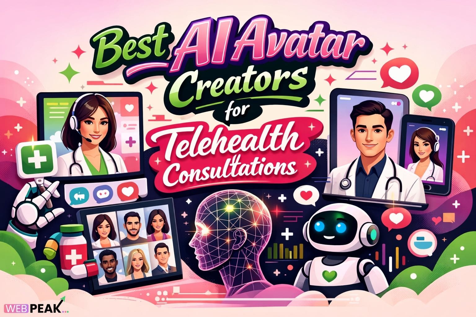 Best AI Avatar Creators for Telehealth Consultations