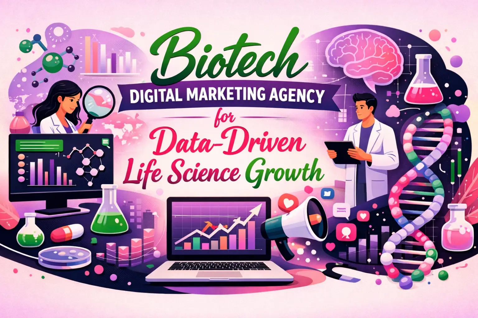 Biotech Digital Marketing Agency for Data-Driven Life Science Growth