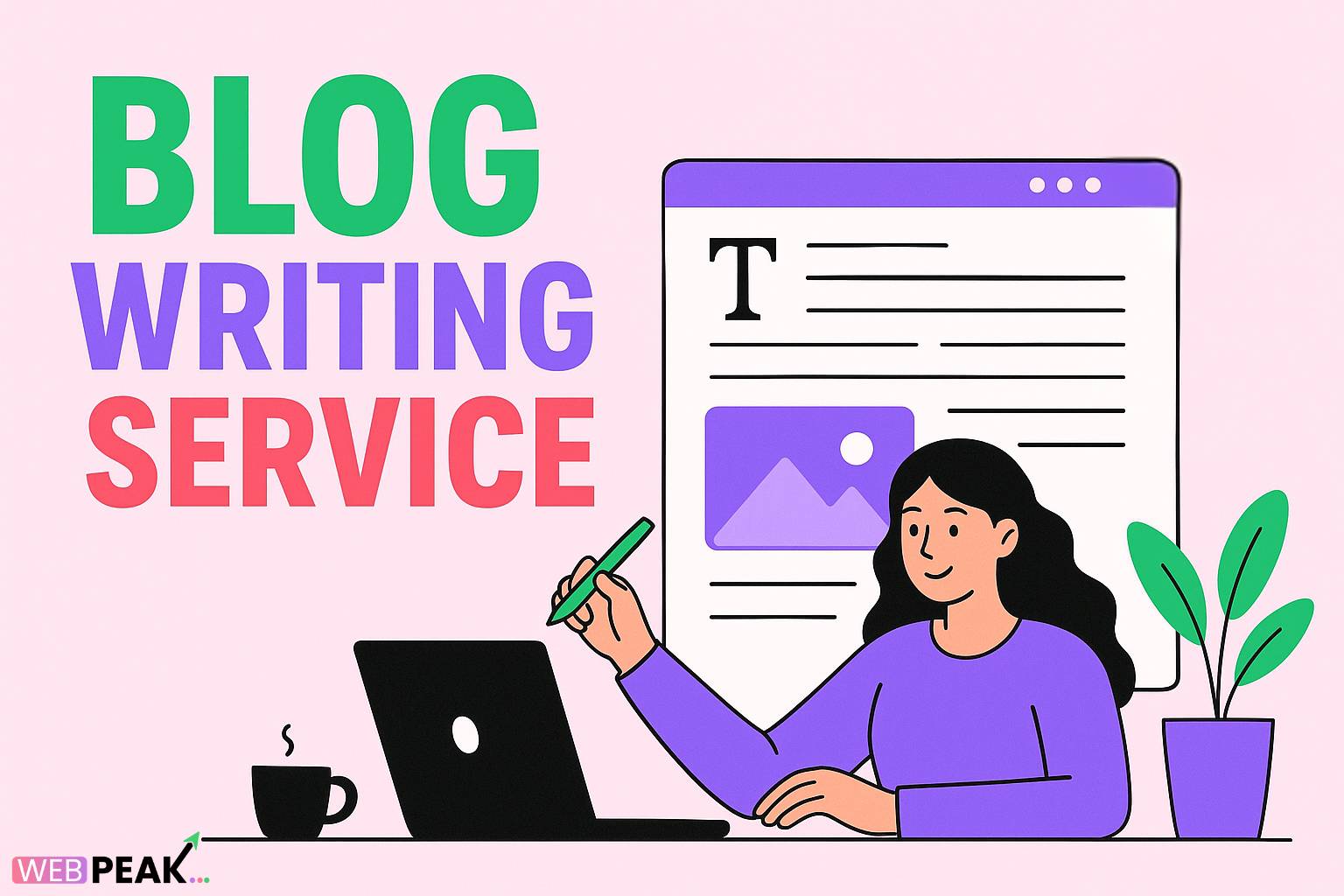 Professional Blog Writing Services by WebPeak