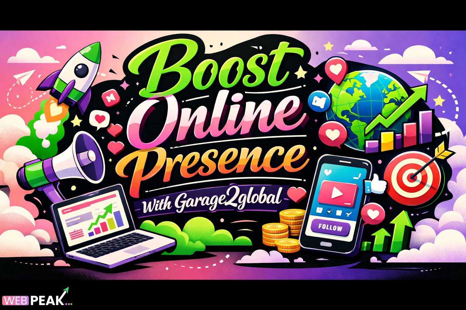 Boost Online Presence With Garage2global