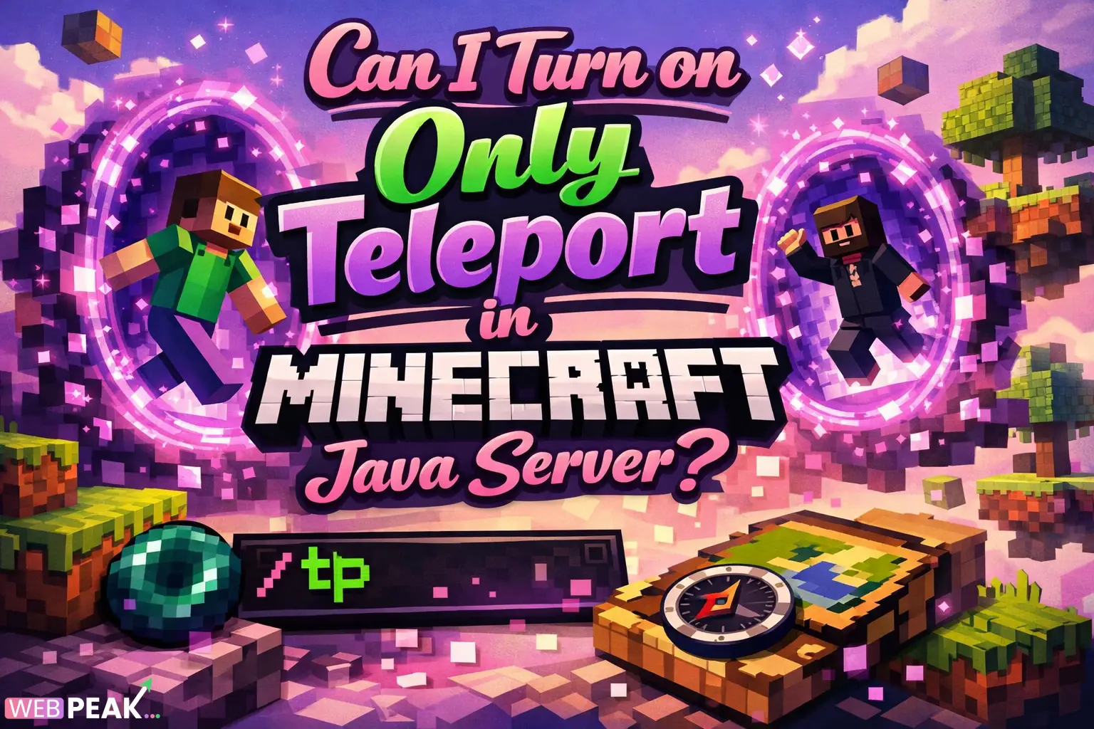 Can I Turn on Only Teleport in Minecraft Java Server