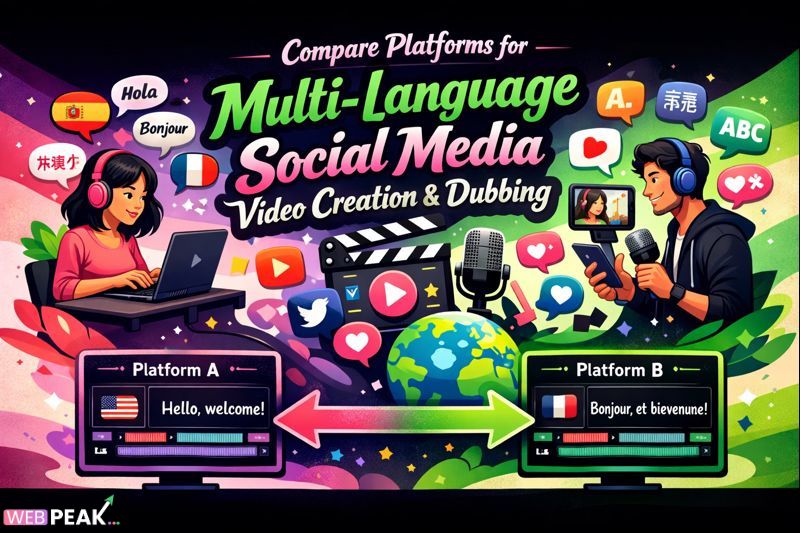Compare Platforms for Multi-Language Social Media Video Creation and Dubbing