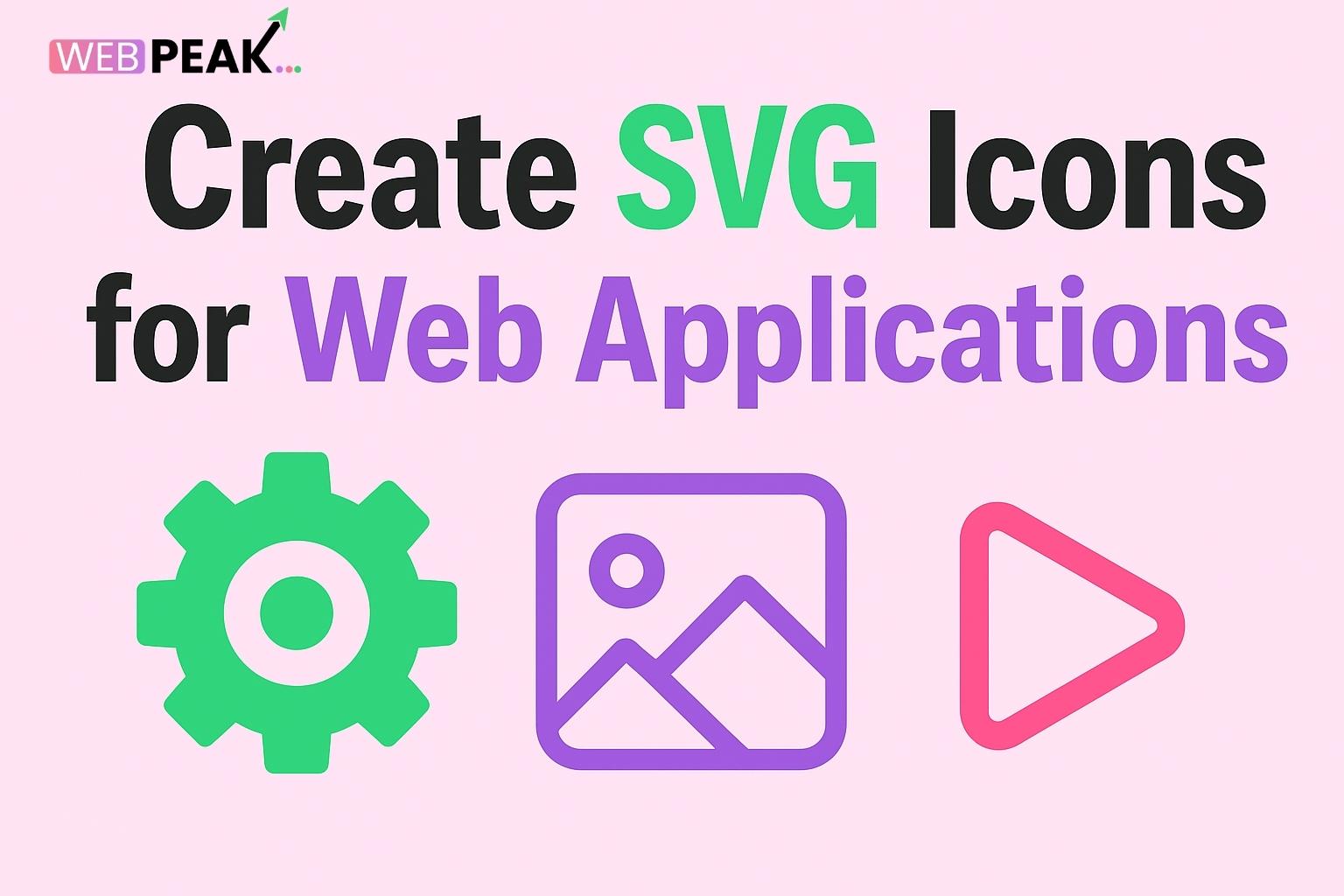 Create SVG Icons for Web Applications