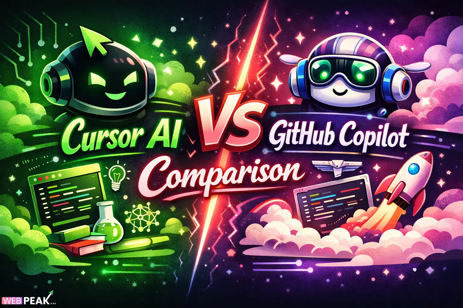 Cursor AI vs GitHub Copilot Comparison