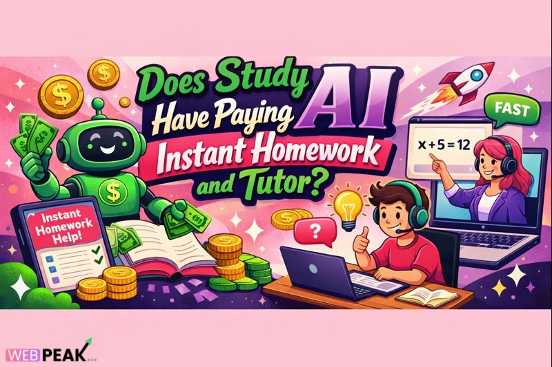 Does Study AI Have Paying Instant Homework and Tutor