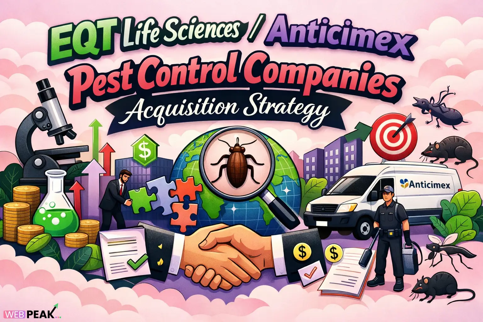 EQT Life Sciences / Anticimex Pest Control Companies Acquisition Strategy