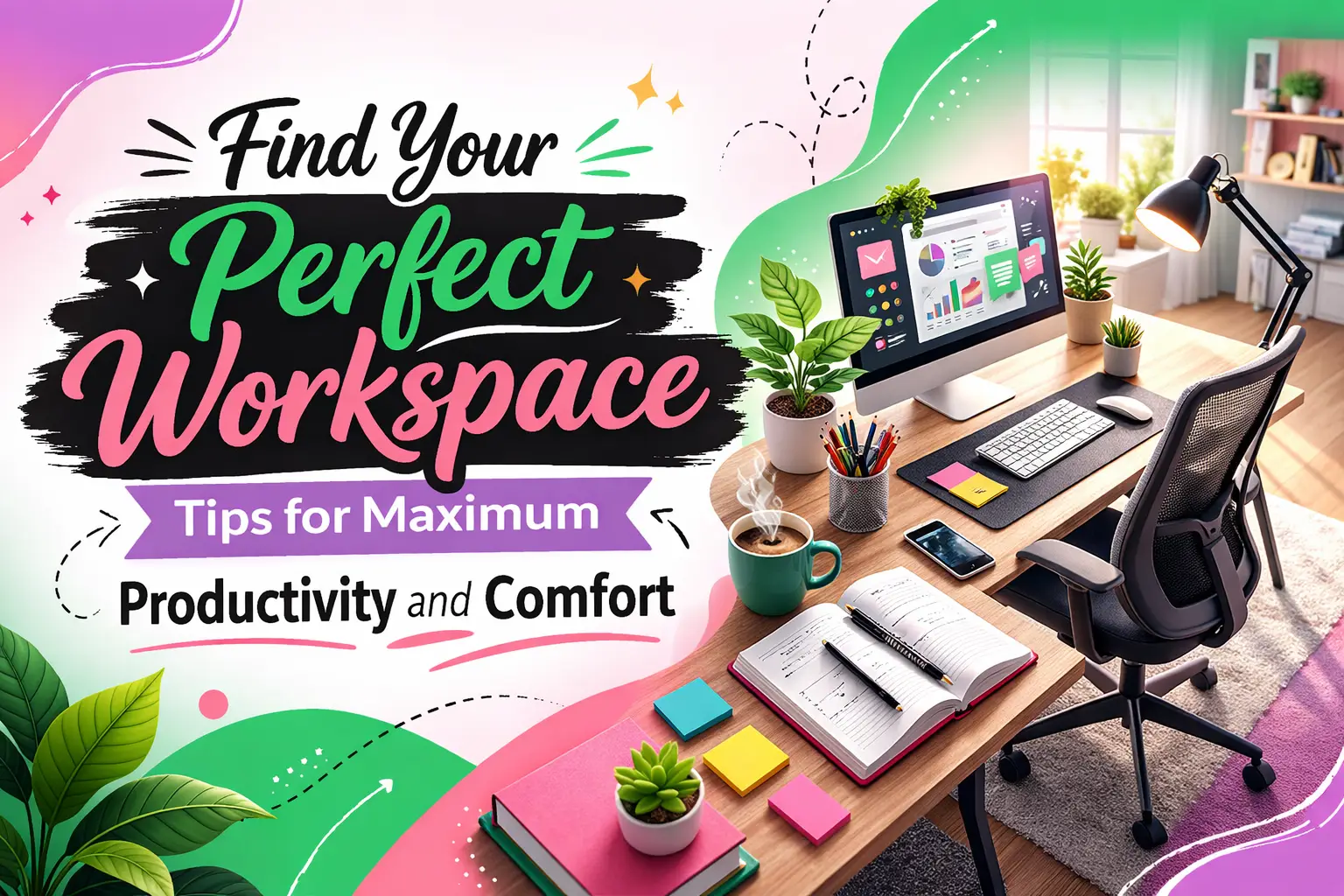 Find Your Perfect Workspace: Tips for Maximum Productivity and Comfort