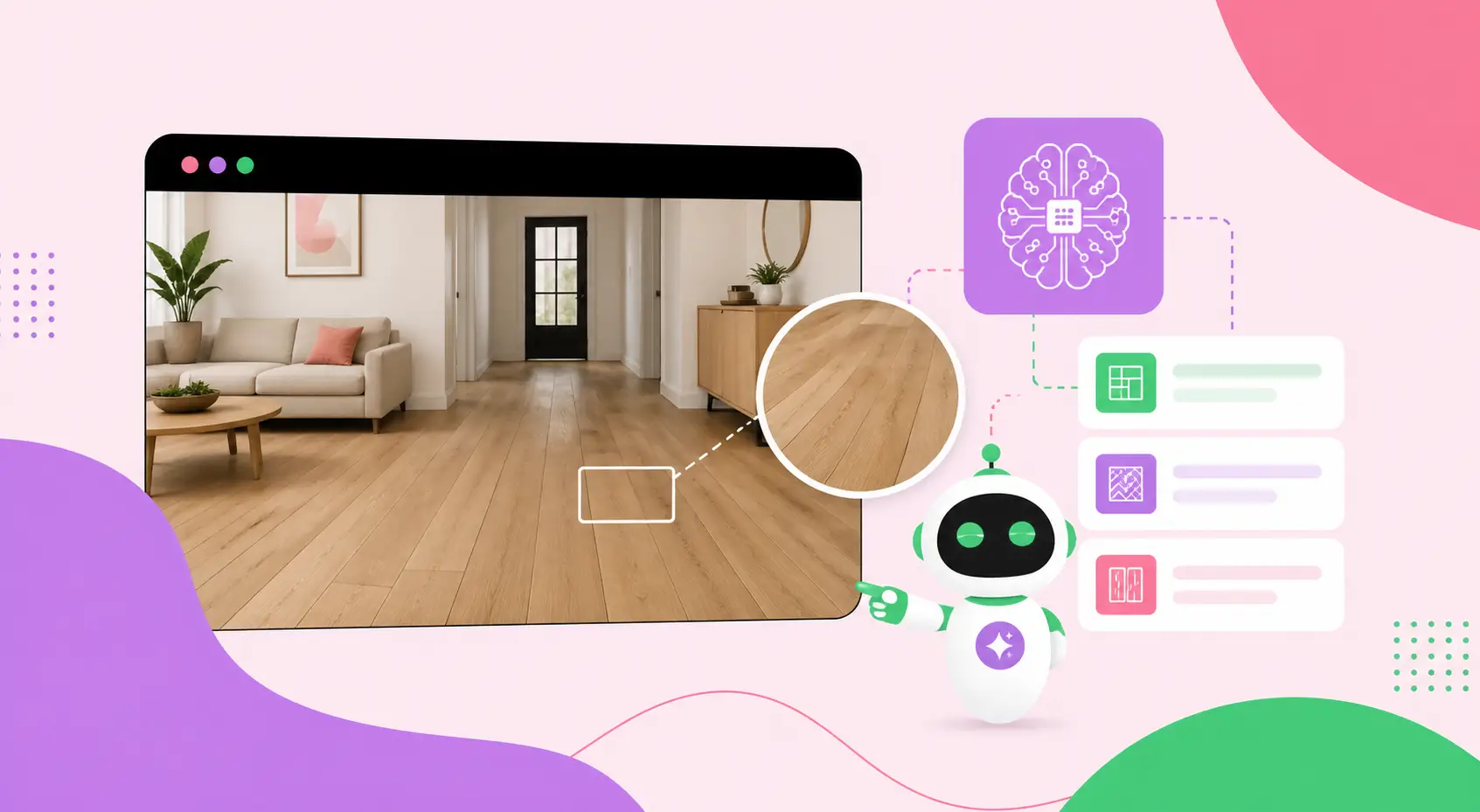 Gen AI Image Analyzer to Answer Questions Flooring