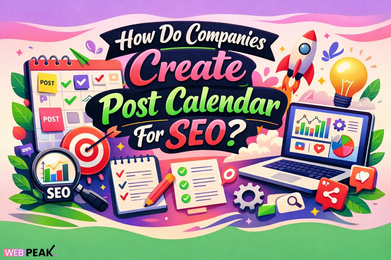 How Do Companies Create Post Calnedar For SEO
