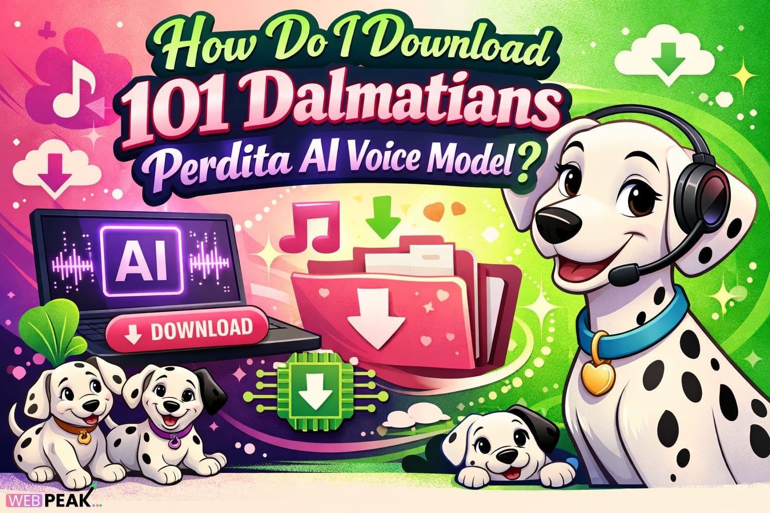 How Do I Download 101 Dalmatians Perdita AI Voice Model
