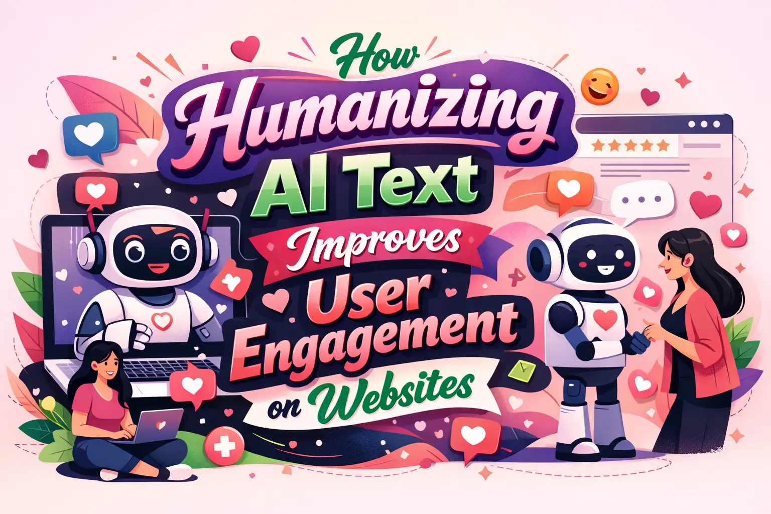 How Humanizing AI Text Improves User Engagement on Websites