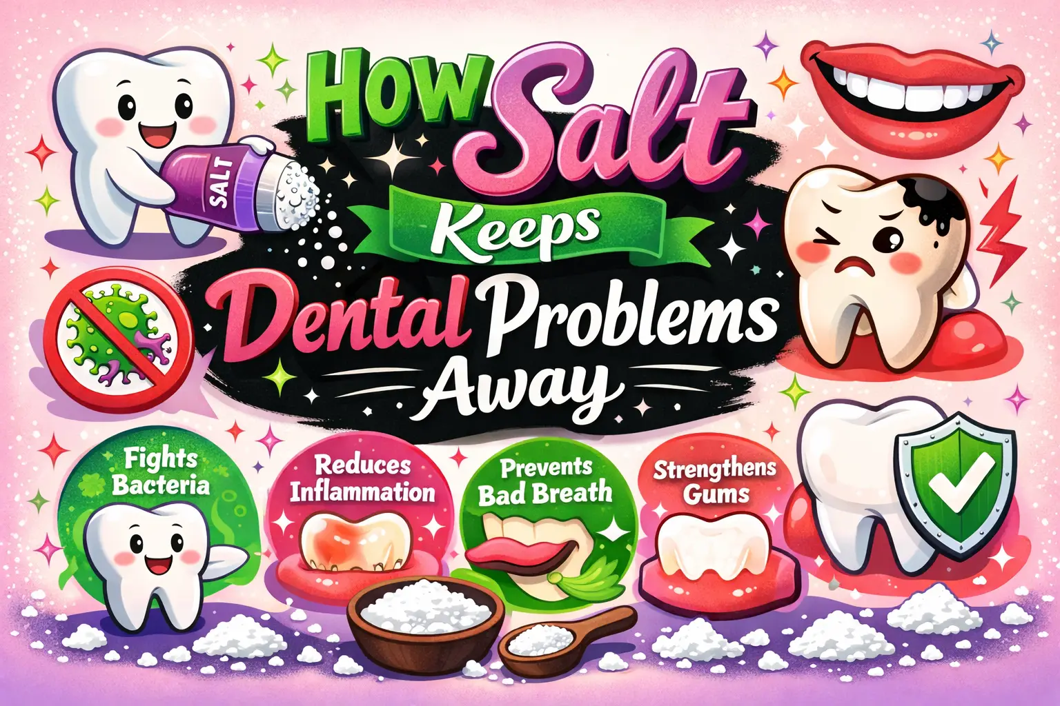 How Salt Keeps Dental Problems Away