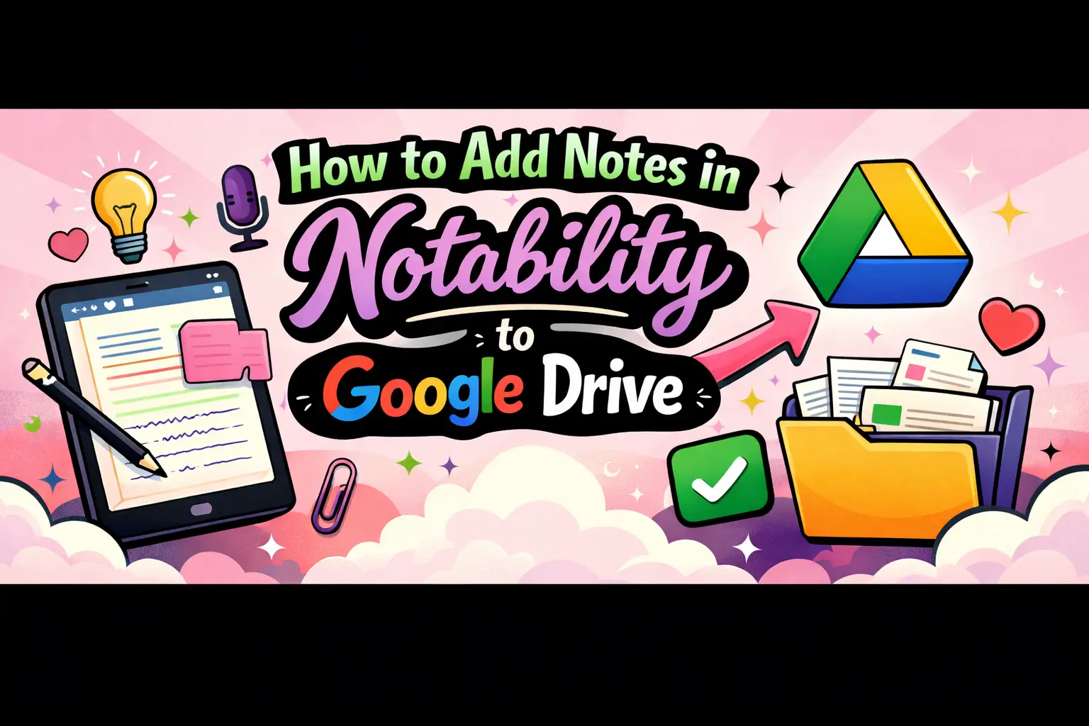 How to Add Notes in Notability to Google Drive