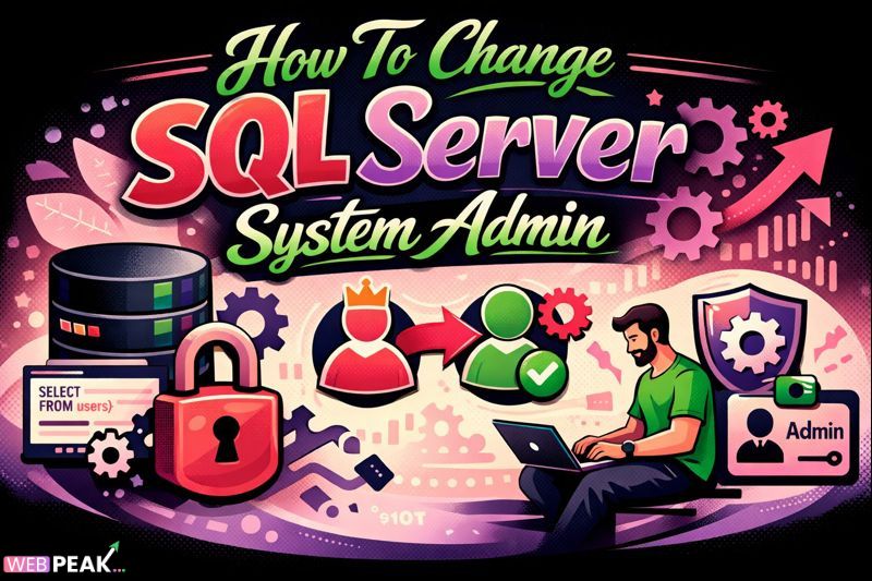 How To Change Sql Server System Admin
