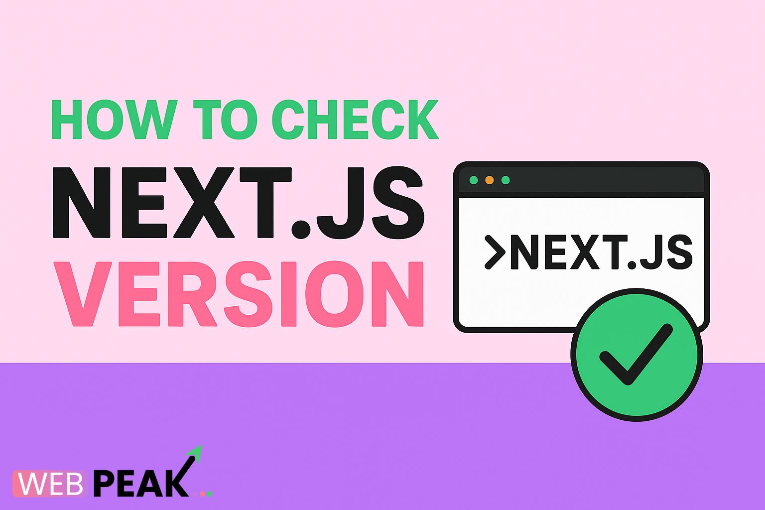 How to Check Next.js Version