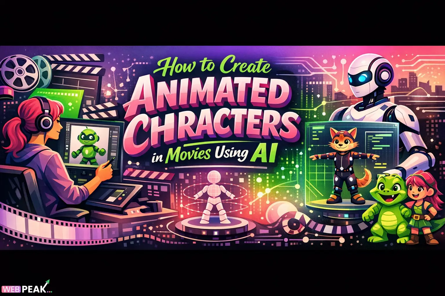 How to Create Animated Characters in Movies Using AI