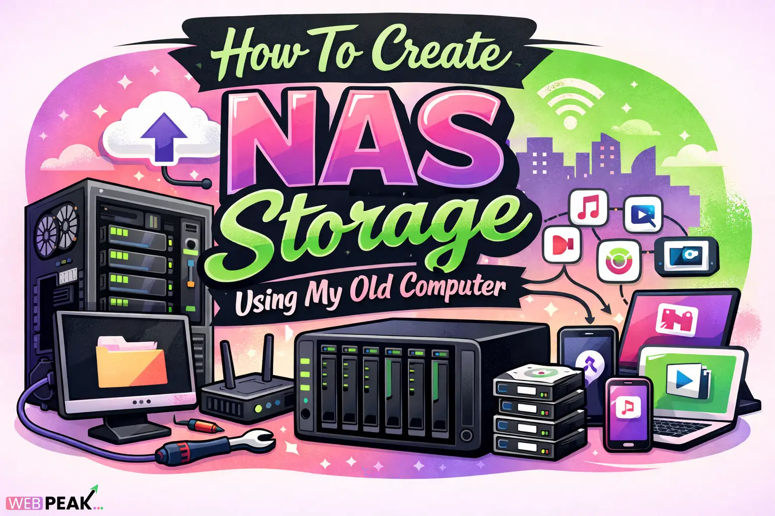 How To Create Nas Storage Using My Old Computer