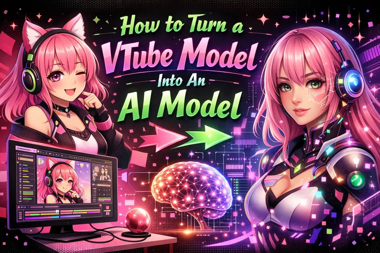 How to Turn a VTube Model Into An AI Model