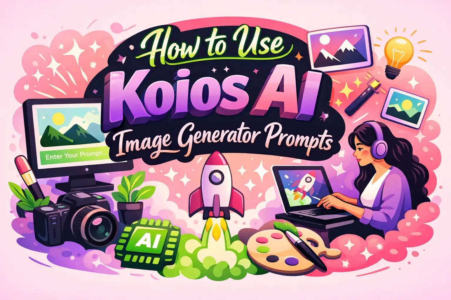 How to Use Koios AI Image Generator Prompts