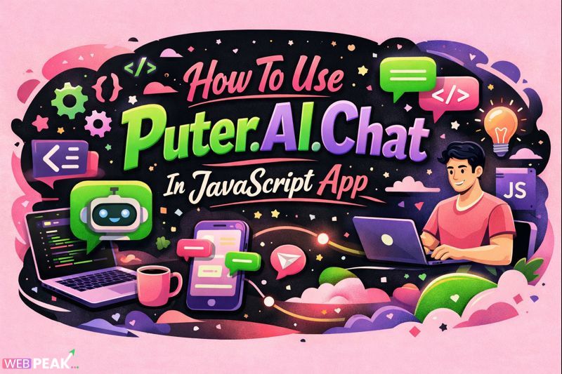 How To Use Puter AI Chat In Javascript App