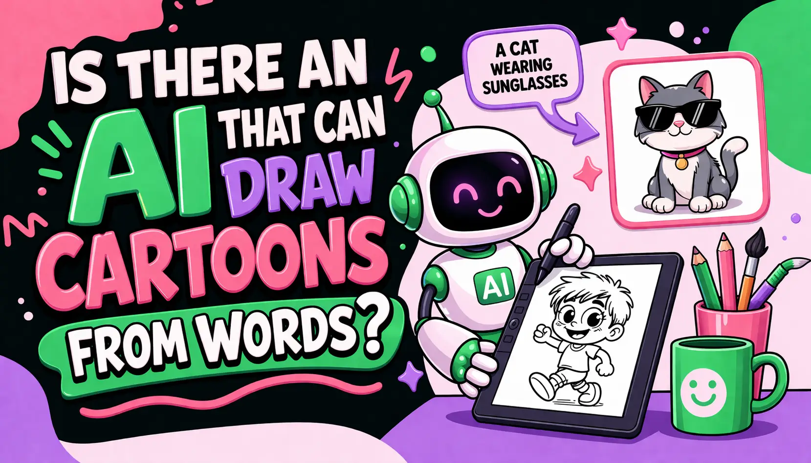 Is There An AI That Can Draw Cartoons From Words