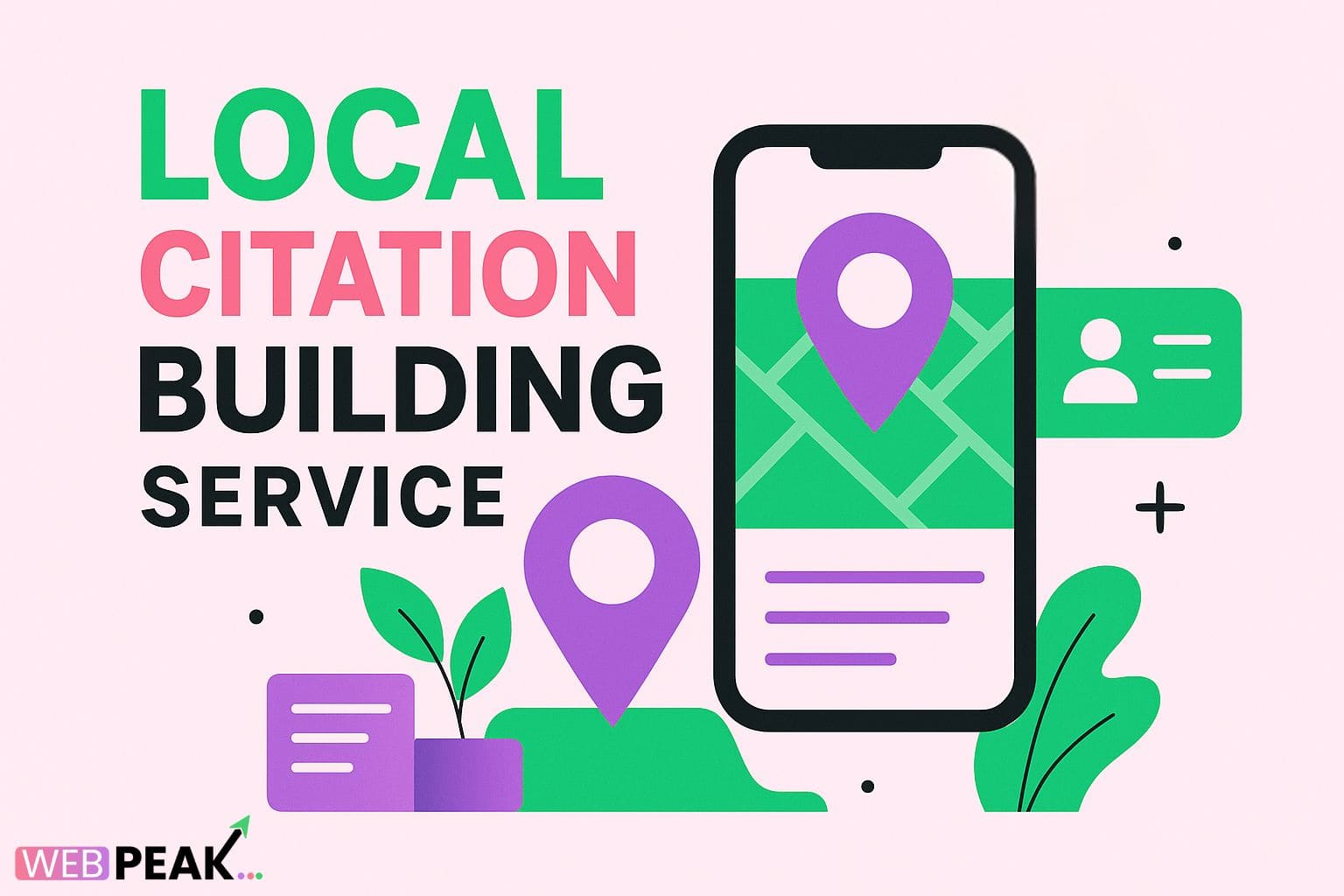 Local Citation Building Services by WebPeak