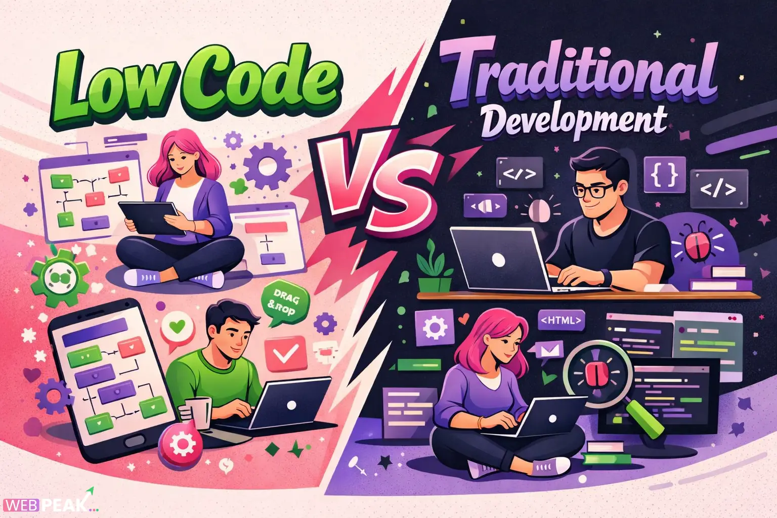 Low Code vs Traditional Development