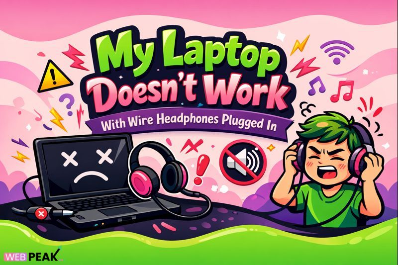 My Laptop Doesn't Work With Wire Headphones Plugged In
