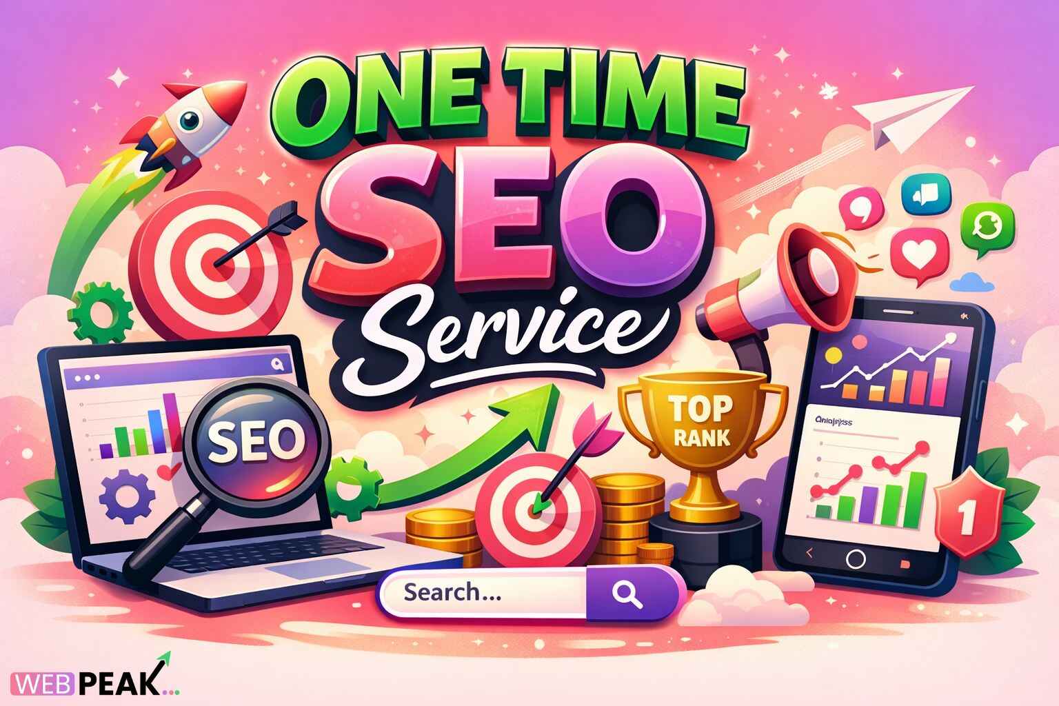 One-Time SEO Services by WebPeak