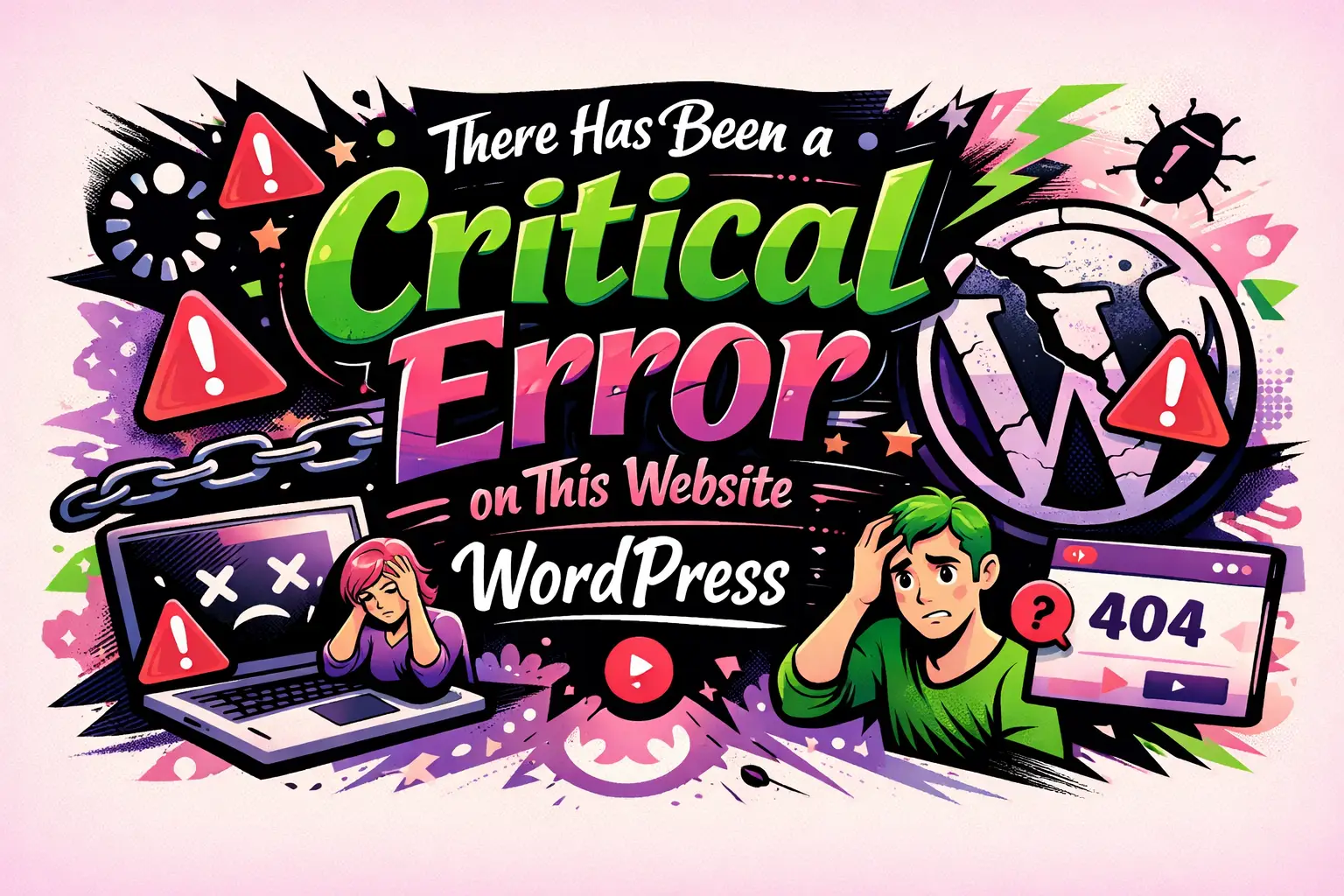 There Has Been a Critical Error on This Website. WordPress