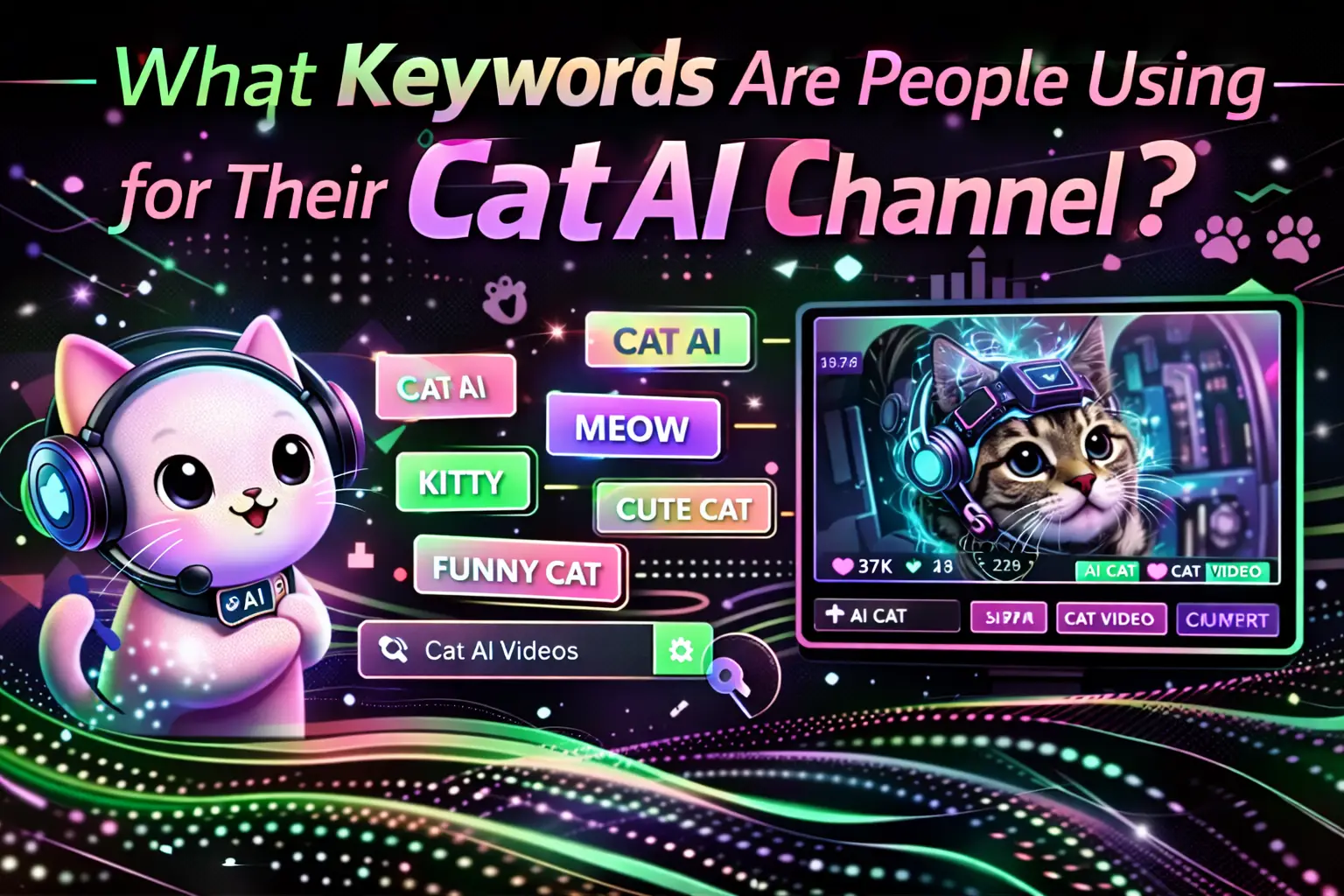 What Keywords Are People Using for Their Cat AI Channel