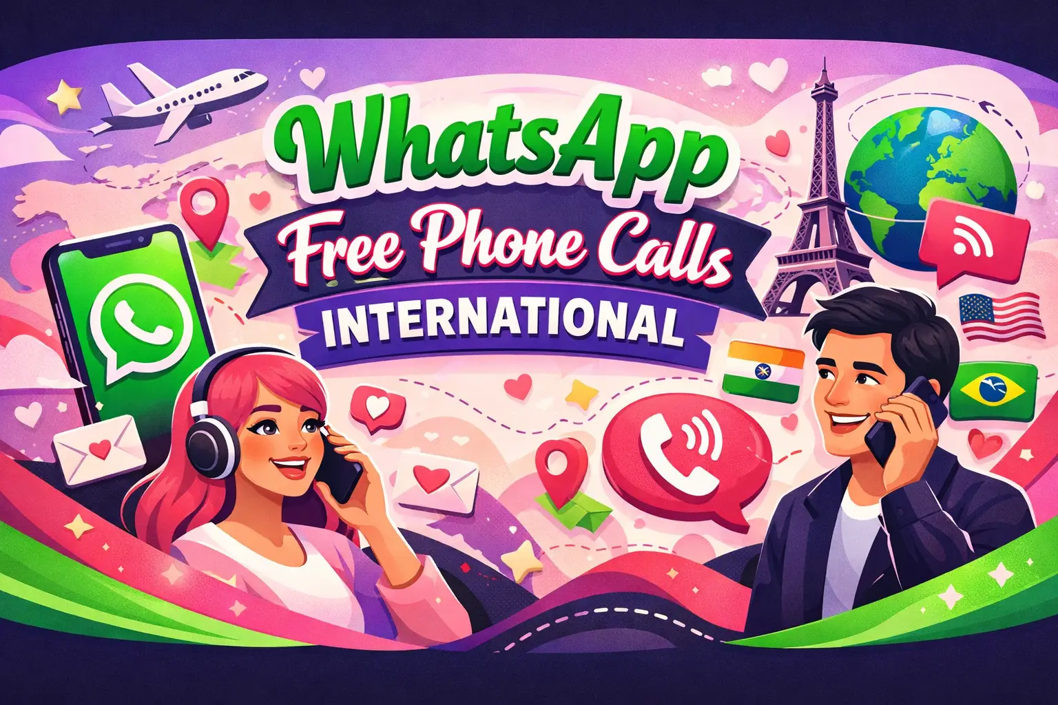 WhatsApp Free Phone Calls International