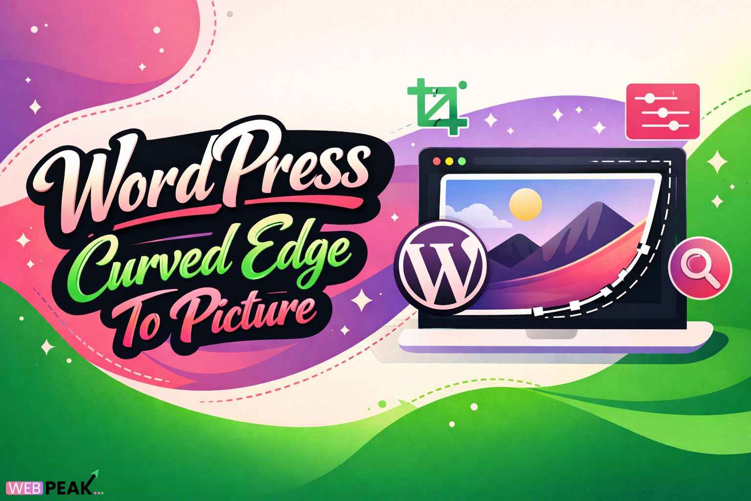 Wordpress Curved Edge To Picture