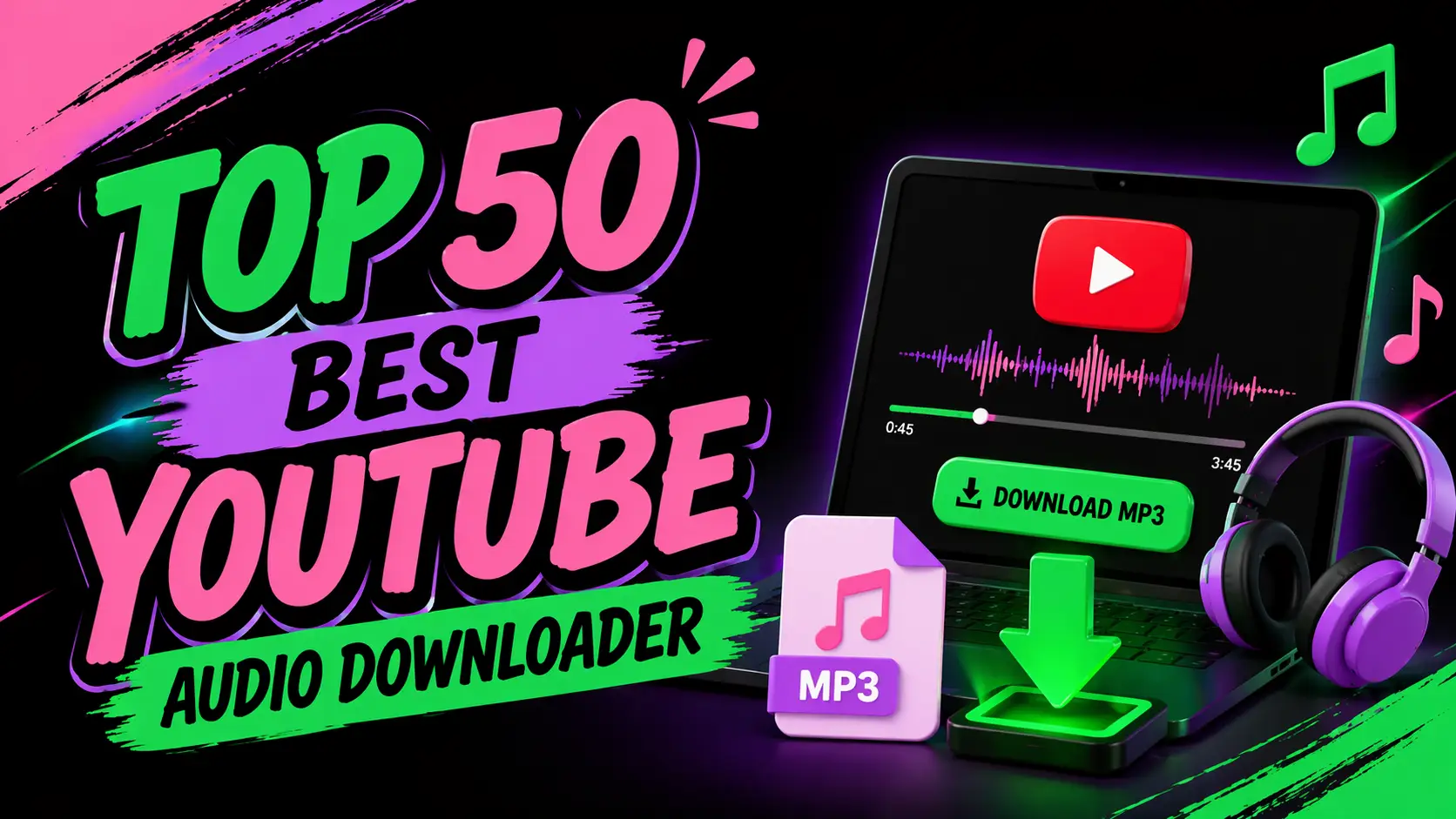 Top 50 Best YouTube Audio Downloader