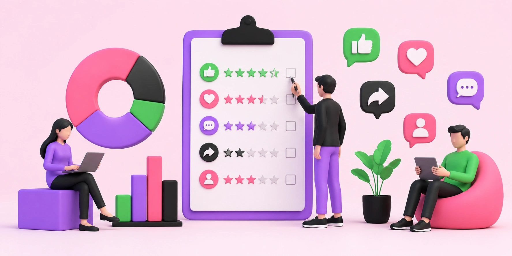 A Polling Agency Conducted a Survey About Social Media: What the Data Really Tells Us