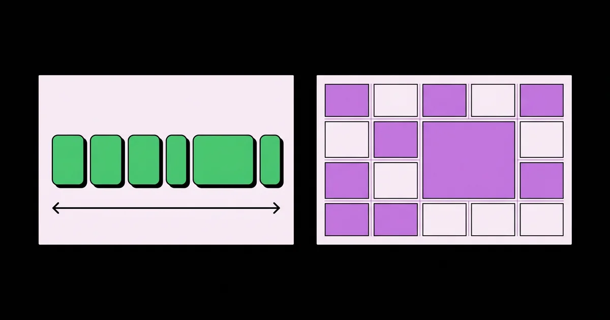 CSS Flexbox vs Grid: When to Use Each With Real Examples