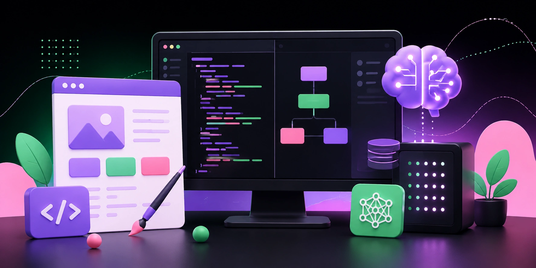 Custom Web Development Services Front-End Back-End AI Enhancements