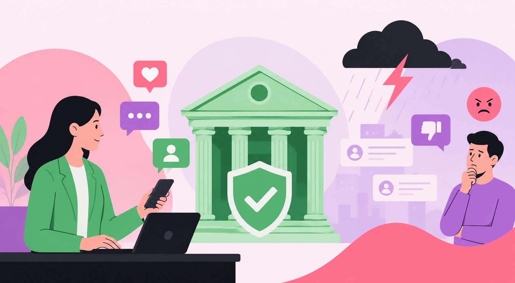 How Should Banks Handle Social Media During a Crisis?