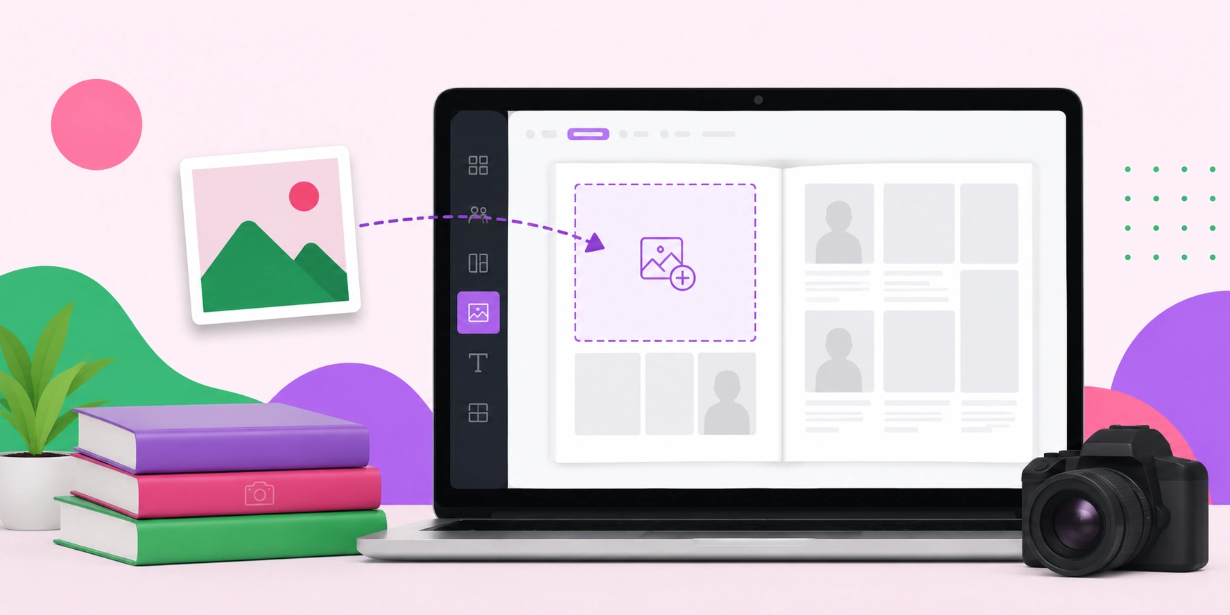 How to Add an Image to a Jostens Yearbook Avenue Page