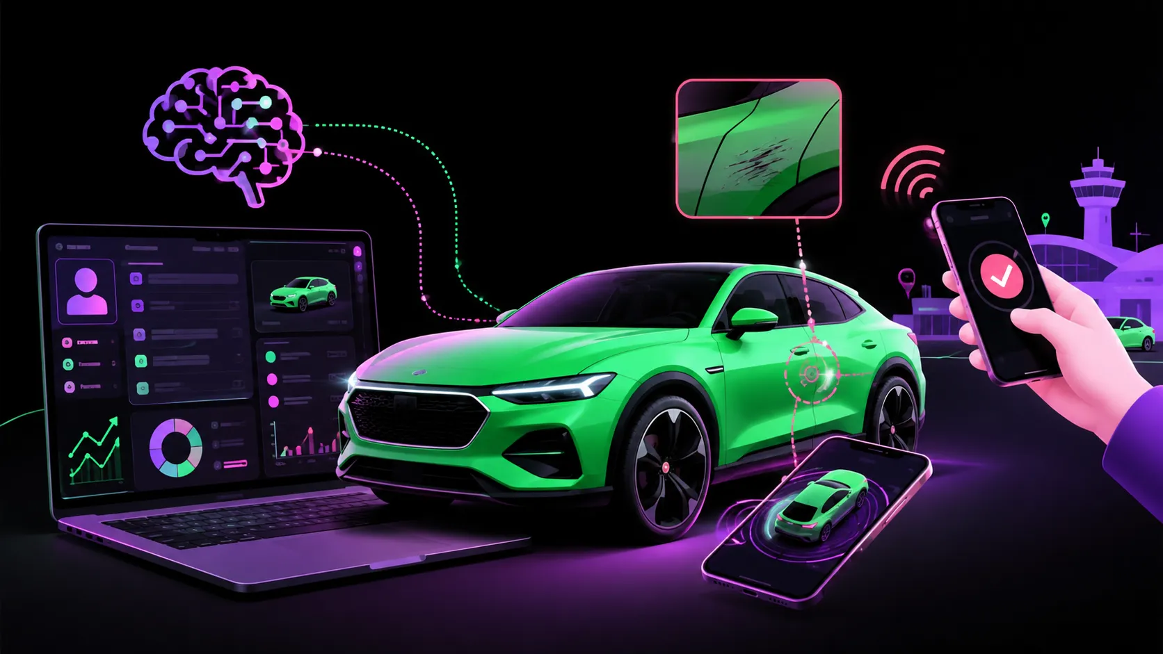 Rent a Car CRM With Artificial Intelligence Damage Detection and Contactless Rental: A Practical Guide