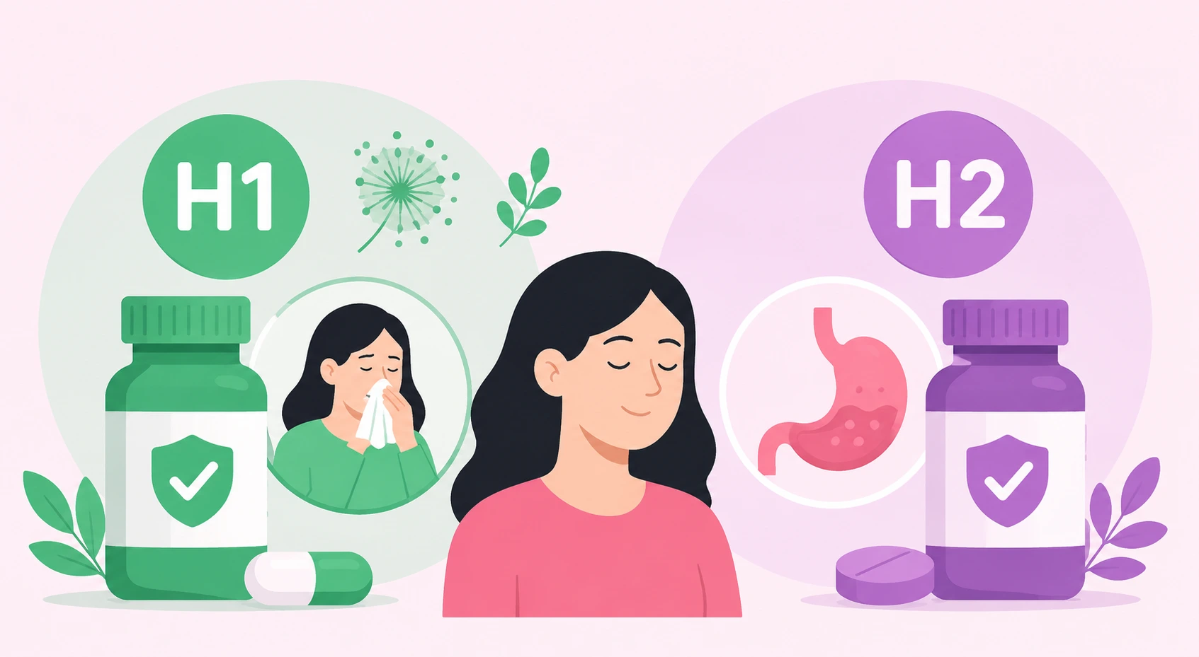 What Are H1 and H2 Antihistamines