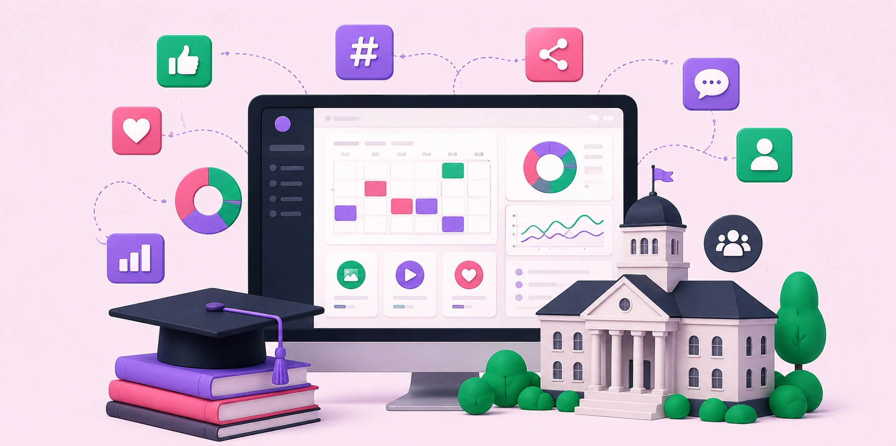 Best Social Media Management Tools for Universities in 2024