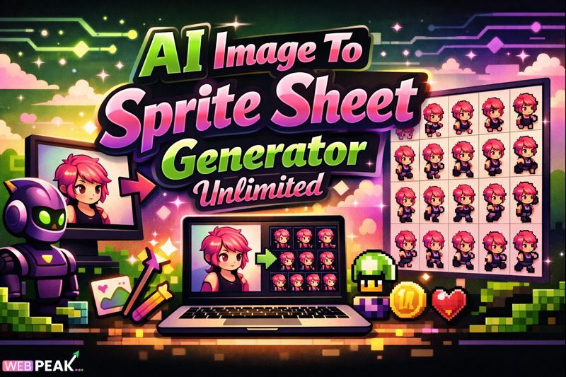 AI Image To Sprite Sheet Generator Unlimited
