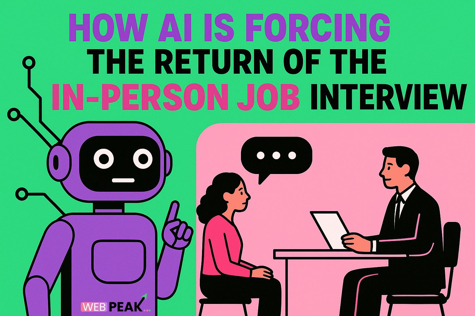 How AI Is Forcing the Return of the In-Person Job Interview